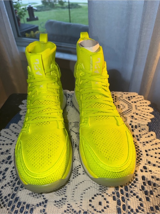 APL Concept X Basketball Sneakers in Rare Energy/Volt Neon Yellow main image 5